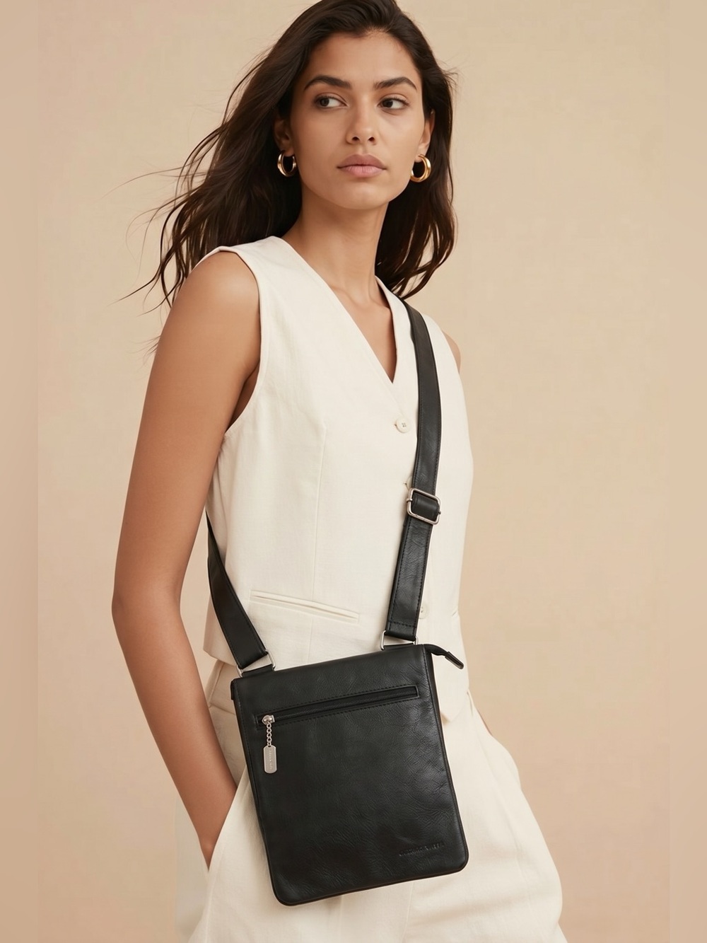 Large Fossil crossbody organizer / gender neutral